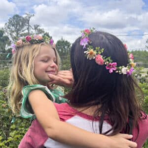 Multi Flowers Head Crown