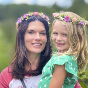 Multi Flowers Head Crown