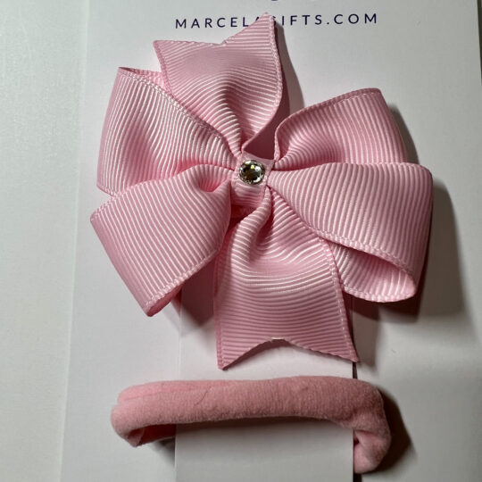 Jersey Knit Headband - Jewel Grosgrain Ribbon