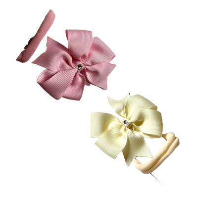Jersey Knit Headband - Jewel Grosgrain Ribbon