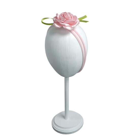 Satin Rose Baby Headband