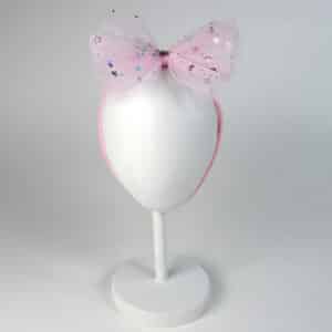 Matching Pink Tutu - Multicolor Stars Jersey Headband