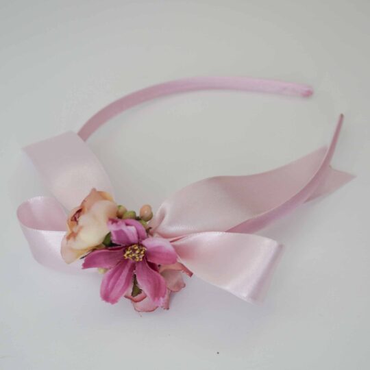 Pink Bouquet Headband