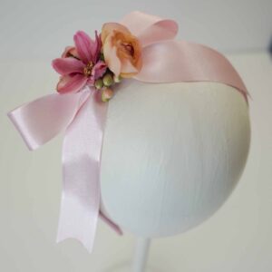 Pink Bouquet Headband