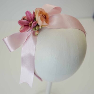 Pink Bouquet Headband