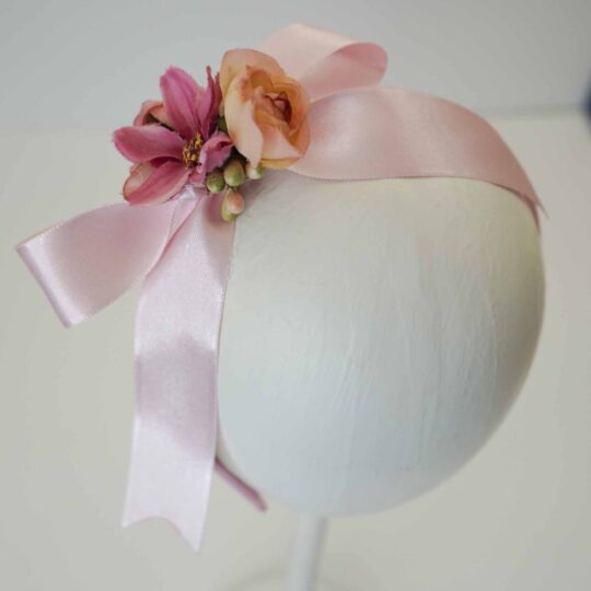 Pink Bouquet Headband