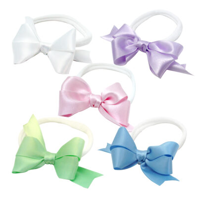 Baby Headband Satin Bow