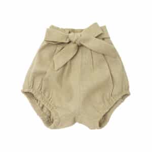 Baby Tie-front Bubble Shorts