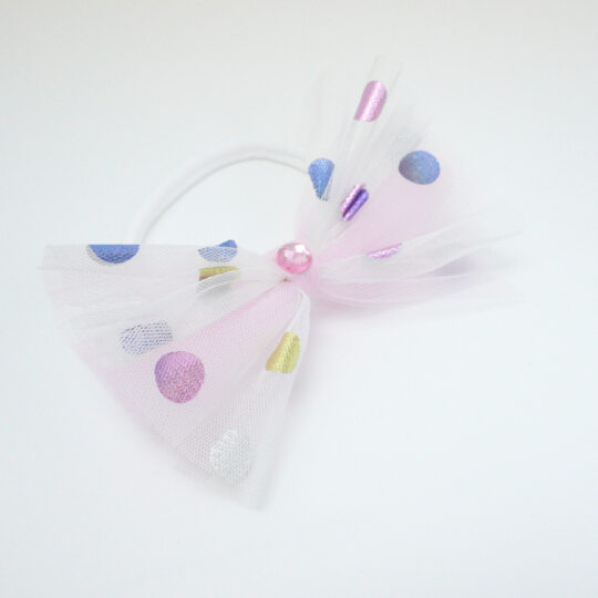 Matching Dress Dots Jersey Headband