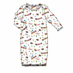 Trains Pima Cotton Sleep Gown