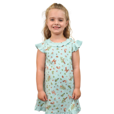 Woodland Pajama Nightgown on Kid