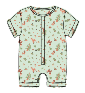 Woodlands Pima Cotton Romper Digital