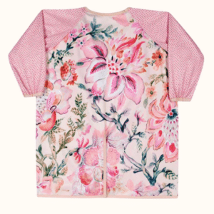Bibbrella Full-Coverage Bib - Floral Blush 1