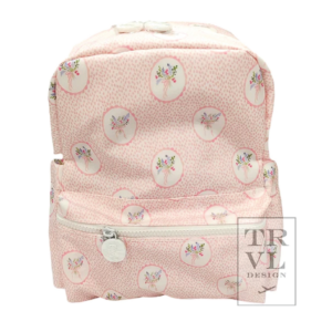 Mini Backer - Floral Medallion Pink