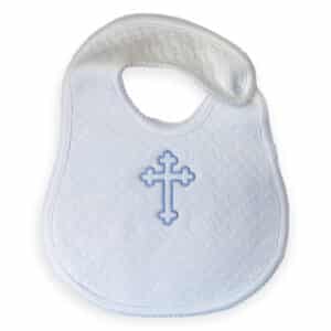 Pima-Cotton-Baptism-Bib-BIB-PIMA-BAP-blue