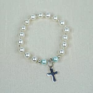 Silver-Cross-Bracelet-touch-color BCT-JC-GS-PL-MNT