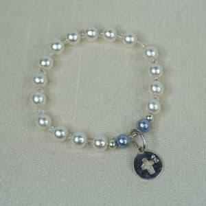 Silver-Cut-out-Cross-Bracelet-BCT-SCC-PL-BLU