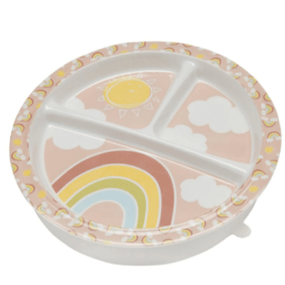 Divided Suction Plate rainbows 1