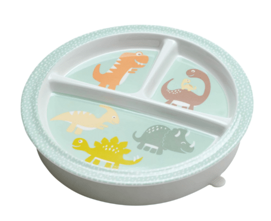 Divided suction plate baby Dinos 1