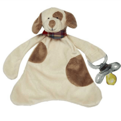 MAX THE PUPPY PACIFIER BLANKIE.1
