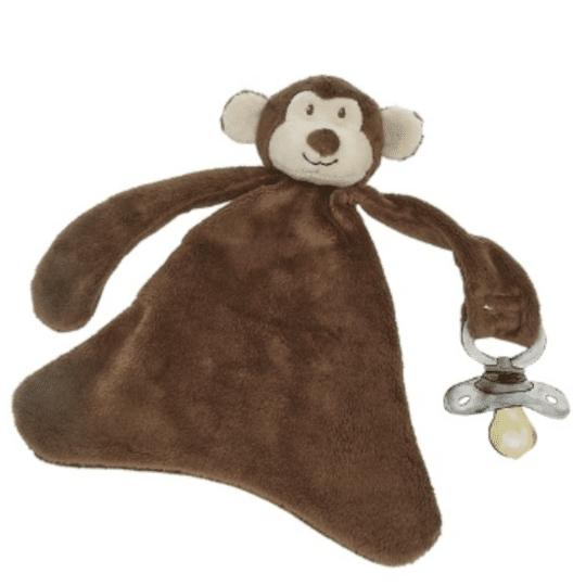 MORRY THE MONKEY PACIFIER BLANKIE .1