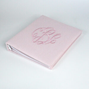 Memory-Book-Seersucker-Stripes-AR11-SST-CRL-Fancy-Baby-Pink