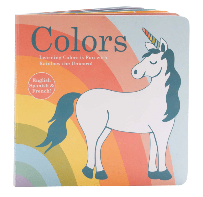 Sugarbooger book of color unicorn 1
