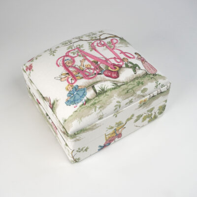 Jewelry Box In Nursery Rhyme Toile