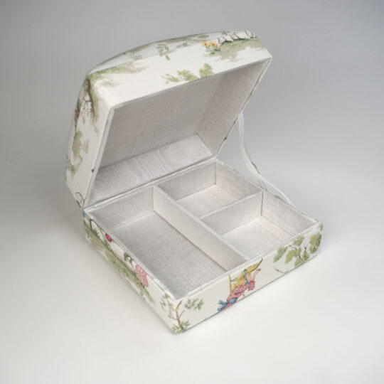 Jewelry Box In Nursery Rhyme Toile