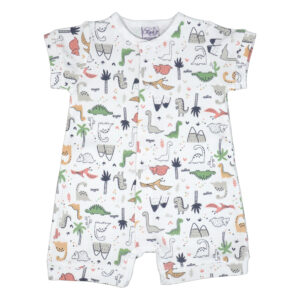 Dinosaurs Romper Shorts