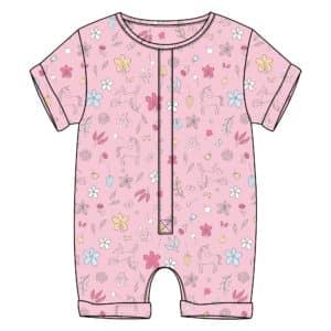Unicorn Romper Shorts