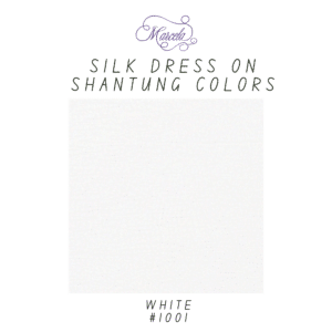 Medium Hardbound Album Silk Dress on Shantung