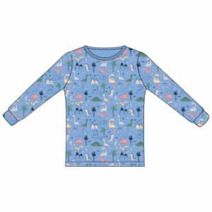 Dinosaurs Kids Long Sleeve Shirt