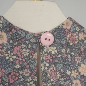 Gray Garden Bubble Dress