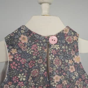 Gray Garden Bubble Dress