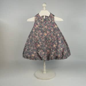 Gray Garden Bubble Dress