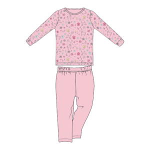 Mermaid Kids Long Sleeve Pajama Sets