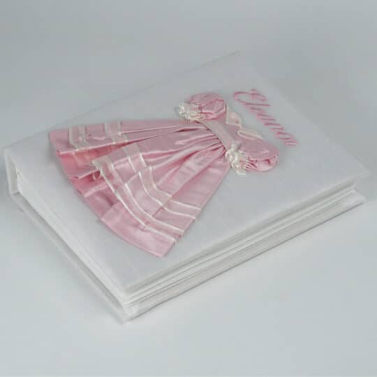 Medium Hardbound Album Silk Dress on Shantung
