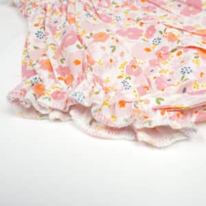 Peach Poppies Poplin-Cotton Bloomers