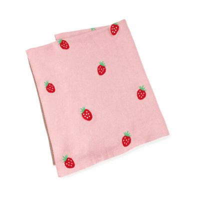 Strawberry - Organic Cotton 3D Jacquard Sweater Knit Baby