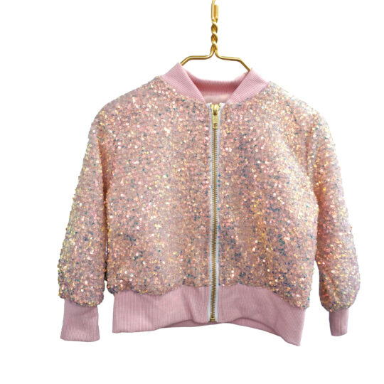 Peach Sequin Jacket