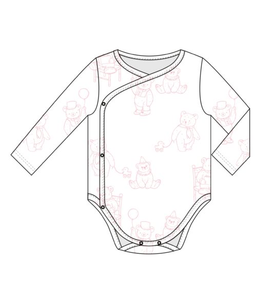 Bodysuit-Footed-Pant-Set-Bear-Rose-Shadow-SET-BEAR-BSFP-PNK-1