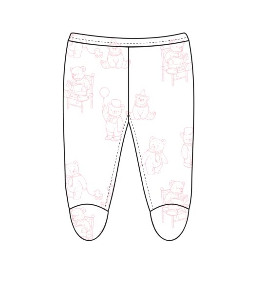 Bodysuit-Footed-Pant-Set-Bear-Rose-Shadow-SET-BEAR-BSFP-PNK-2