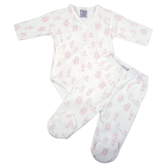 Bodysuit-Footed-Pant-Set-Bear-Rose-Shadow-SET-BEAR-BSFP-PNK