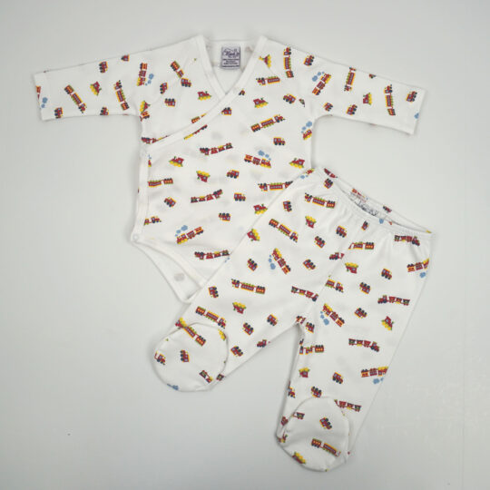 Bodysuit-Footed-Pant-Set-Trains-SET-TRN-BSFP-WHT