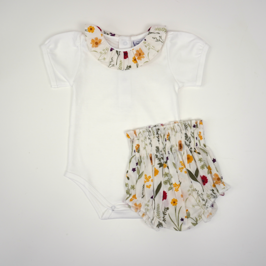 Floral-Vine-Cotton-Onesie-SET-FLORAL