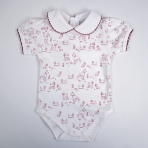 Pima Cotton Onesie Dogs