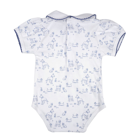 Pima Cotton Onesie Dogs