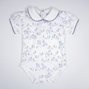 Pima Cotton Onesie Dogs