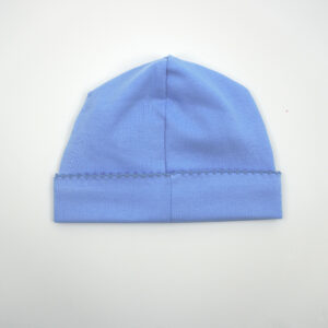 Pima-Cotton-Beanie-Solid-Cerulean-BNE-BPC-BLU